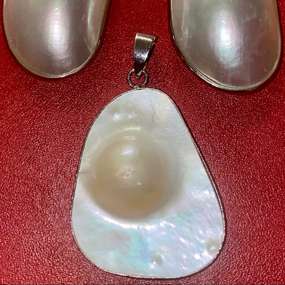 Big Shell pearl set - Picture 5 of 5